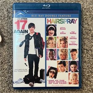 Blu-ray Double Feature: 17 Again & Hairspray - Blue
